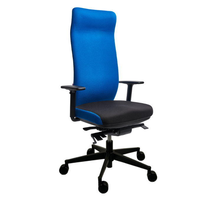 Ergonomischer Drehstuhl motion.plus - Neue Asynchron-Mechanik für optimales Sitzvergnügen und Rückentraining von - gesund arbeiten Salzburg