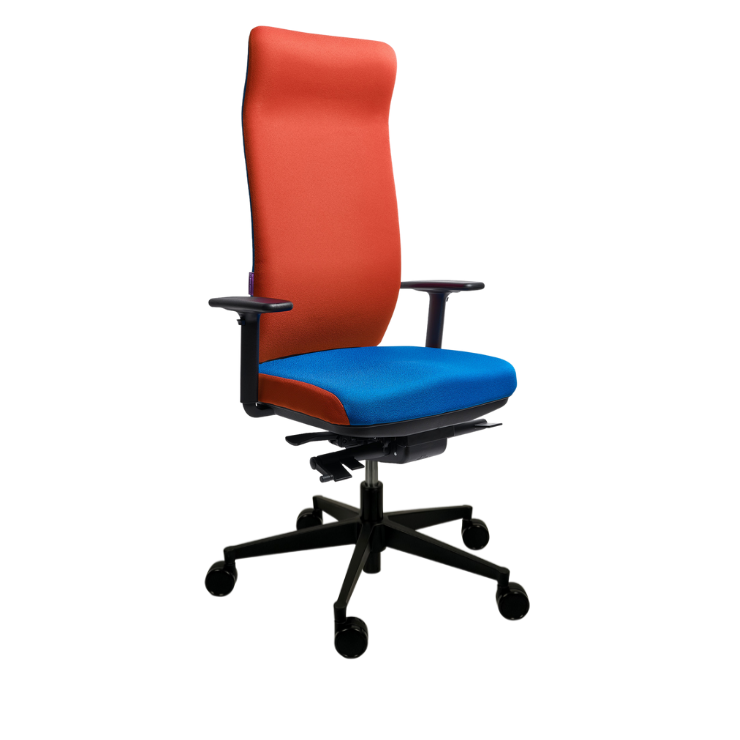 Ergonomischer Drehstuhl motion.plus - Neue Asynchron-Mechanik für optimales Sitzvergnügen und Rückentraining von - gesund arbeiten Salzburg